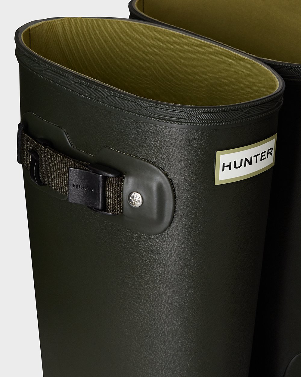 Botas Anchas Hunter Mujer Huntress Leg - Verde Oscuro Oliva - Argentina 5713KWRCV